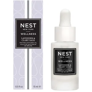 NEST New York Lavender & Clary Sage Misting Diffuser Oil - Calming Essential Oil Blend