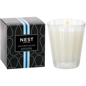 NEST New York Ocean Mist & Sea Salt Classic Candle - Refreshing Fragrance with Coconut & White Tea