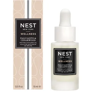 NEST New York Palo Santo & Cedarwood Misting Diffuser Oil - Aromatic Blend for Mindfulness