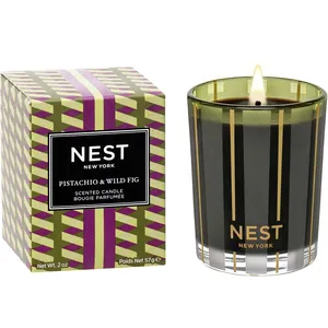NEST New York Pistachio & Wild Fig Votive Candle - Indulge in Autumn's Rich Flavors with Premium Wax