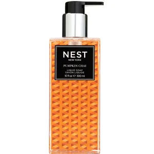 NEST Pumpkin Chai Liquid Soap - Cozy Autumn Aroma with Wild Pumpkin, Masala Chai, and Spices