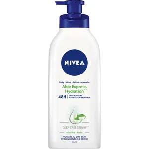NIVEA Aloe Express Hydration Body Lotion - Deep Care Serum & Aloe Vera for 48-Hour Moisture