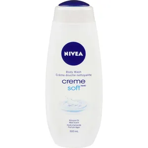 NIVEA Crème Soft Body Wash with Almond Oil - Gentle Moisturizing Shower Cream for Smooth Skin