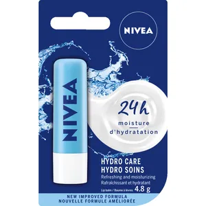 NIVEA Hydro Care Lip Balm 4.8g - Intensive Moisture with Aloe, Shea Butter, Avocado & Jojoba Oil