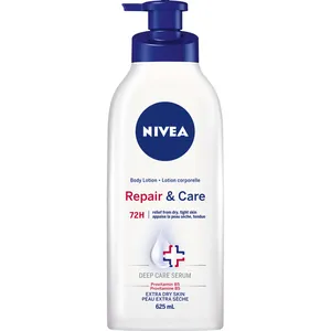 NIVEA Repair & Care Body Lotion for Extra Dry Skin - 48h Moisture, Dermatologist Tested, 400ml