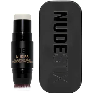 NUDIES All Over Face Color Glow Bubbly Bebe - Vegan, Gluten-Free, Cruelty-Free Highlighter Stick