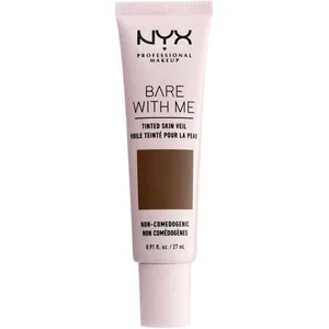 NYX Bare With Me Tinted Skin Veil - Deep Sable, Lightweight Hydrating Coverage for All Skin Tones
