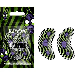 NYX Beetlejuice Dead Cold Reusable Undereye Patches - 10-in-1 Benefits for Hydrated, Smooth Skin