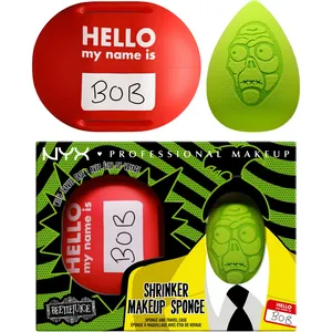 NYX Beetlejuice Shrinker Makeup Sponge & Travel Case for Flawless Application