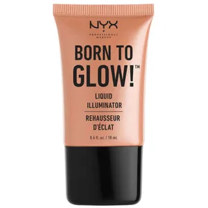 NYX Born To Glow Liquid Illuminator - Sun Goddess Bronze Pearl for a Luminous, Radiant Glow