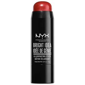 NYX Bright Idea Illuminating Stick in Bermuda Bronze - Illuminate Your Glow with Creamy Softness