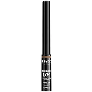 NYX Build 'Em Up Brow Powder Auburn - Natural Look, Full Coverage, Matte Finish for Skimpy Eyebrows