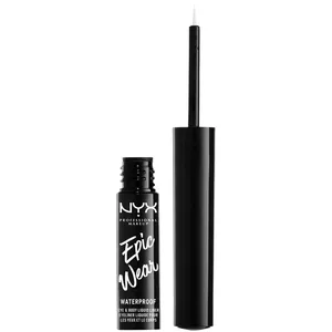 NYX Epic Wear Waterproof Matte Eyeliner in Black - Longwear, Smudge-Proof, High-Impact Color