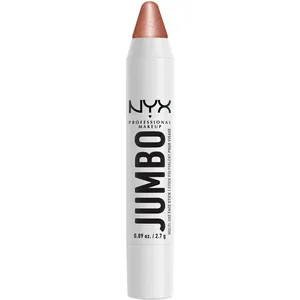 NYX Jumbo Multi-Use Face Stick Highlighter - Pearl Finish, Vegan, Apple Pie Color