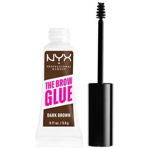 NYX Professional Makeup Brow Glue - 16H Extreme Hold Cool Brown Instant Brow Styler for Perfect Brows