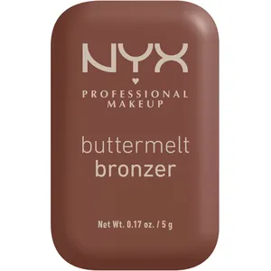 NYX Professional Makeup Buttermelt Bronzer 12HR, Fade & Transfer Resistant, Infused with Shea Butter, Butta Cup