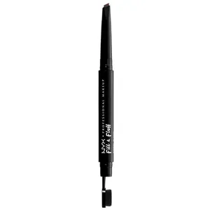 NYX Professional Makeup Fill & Fluff Eyebrow Pomade Pencil, Espresso - Dual-Ended for Effortless Brows
