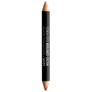NYX Professional Makeup Micro-Contour Duo Pencil Medium for Precise Highlighting & Contouring