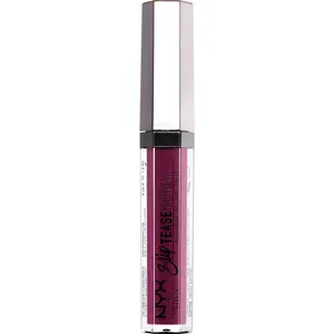 NYX Professional Makeup Slip Tease Lip Lacquer in Dream Space - 24 Plush Shades for Full Coverage