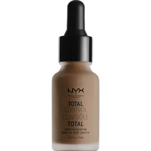 NYX Professional Makeup Total Control Drop Foundation Deep Rich - Adjustable Coverage for Flawless Skin