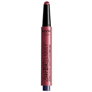 NYX Super Cliquey Glossy Lipstick Main Squeeze - Lightweight, Glossy Finish, 12 Shades Available