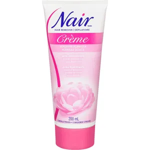 Nair Sensitive Formula Hair Removal CrÃ¨me with Sweet Almond Oil for Legs, Underarms, Bikini