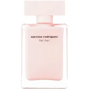 Narciso Rodriguez For Her Eau de Parfum - Elegant Musk Fragrance with Floral, Amber, and Woody Notes