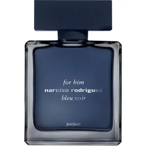 Narciso Rodriguez for Him Blue Noir Parfum - Woody Oriental Fragrance with Suede Leather & Iris