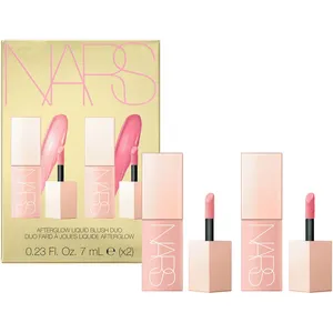 Nars Afterglow Liquid Blush Duo - Orgasm & Bubbly - Lightweight, Hydrating, Full-Size Blush Set
