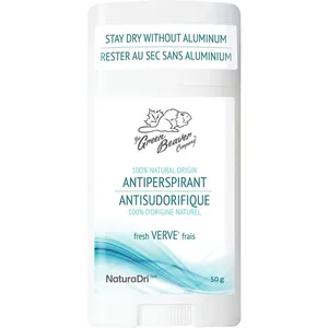 Natural Aluminum Free Antiperspirant Verve - 100% Natural Ingredients, Eco-Friendly Packaging