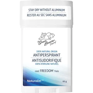 Natural Aluminum-Free Antiperspirant by Green Beaver - Eco-Friendly & Cruelty-Free, 75g