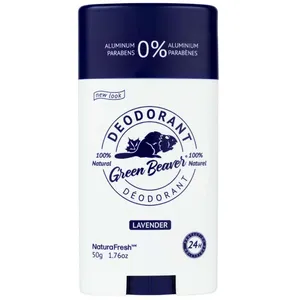 Natural Aluminum Free Deodorant - Green Beaver, 100% Natural, Eco-Friendly, No Animal Testing
