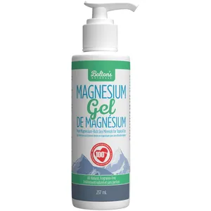 Natural Calm Bolton's Naturals Magnesium Gel - Relieves Aches, Tension, and Strengthens Bones