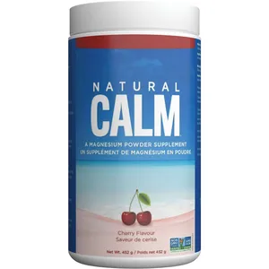 Natural Calm Cherry Magnesium Powder - Better Absorption, Sleep Aid & Stress Relief