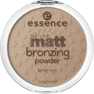 Natural Matte Bronzing Powder - Essence Sun Club - 2 Radiant Shades for a Sun-Kissed Glow