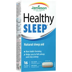 Natural Sleep Aid with Melatonin, Skullcap & Chamomile 