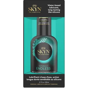Naturally Endless Water-Based Personal Lubricant - Long-Lasting, pH Balanced, Non-Sticky