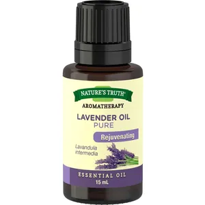 Nature's Truth Lavender Essential Oil - Soothing Aromatherapy for Relaxation & Healing