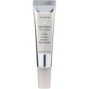 Naturium Multi-Peptide Eye Cream - Vegan Formula for Fine Lines & Wrinkles, 0.5 oz