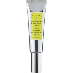 Naturium Retinaldehyde Cream Serum 0.05% - Vegan Anti-Aging Treatment for Fine Lines & Uneven Skin Tone