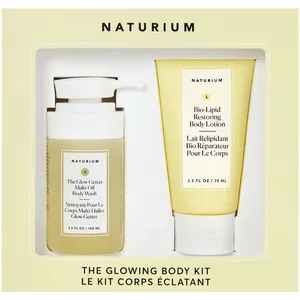 Naturium The Glowing Body Kit - Hydrating Body Wash & Lotion for Smooth, Glowing Skin