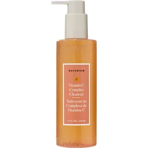 Naturium Vitamin C Complex Cleanser - Brightening Gel Cleanser with Fruit Enzymes, 6.7 oz