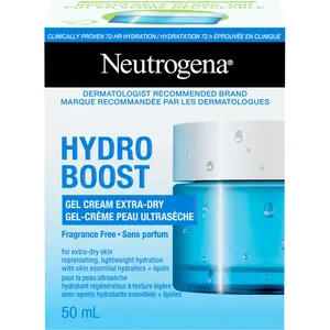 Neutrogena Hydro Boost Extra Dry Gel Cream - 72 Hour Hydration for Sensitive & Acne-Prone Skin