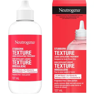 Neutrogena Stubborn Texture Liquid Exfoliating Treatment 127 mL for Smooth Complexion & Oily Skin