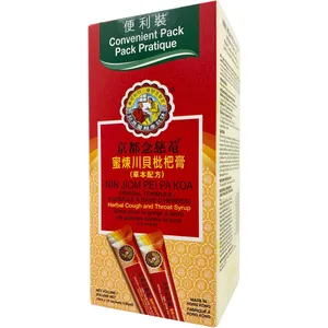 Nin Jiom Pei Pa Koa Herbal Syrup - Natural Cough Relief for Adults and Children, Convenient Pack