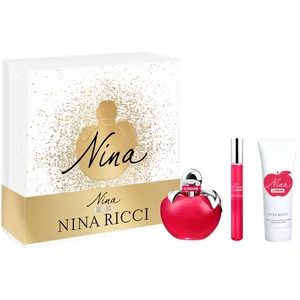 Nina Le Parfum 3-Piece Gift Set â€“ Vegan Fragrance with Apple, Amber Wood, and Floral Notes