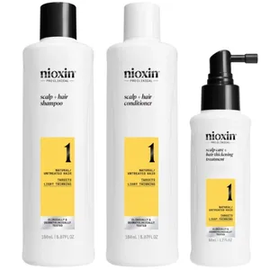 Nioxin Scalp Relief System - Hair Products for Sensitive Itchy Scalp, Shampoo, Conditioner, Serum