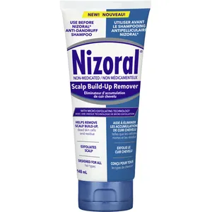 Nizoral Pre-Conditioning Shampoo for All Hair Types, Exfoliates Scalp, Free of Sulfates & Parabens