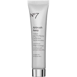 No7 Airbrush Away Tinted Skin Perfector Medium - Blurs Imperfections, Conditions Skin, Satin Finish