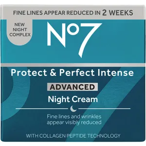 No7 Lift & Luminate Night Cream 50ml - Anti-Aging Moisturizer for Even Skin Tone and Radiant Glow